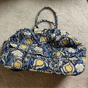 Large Vera Bradley Elephant Duffel Bag